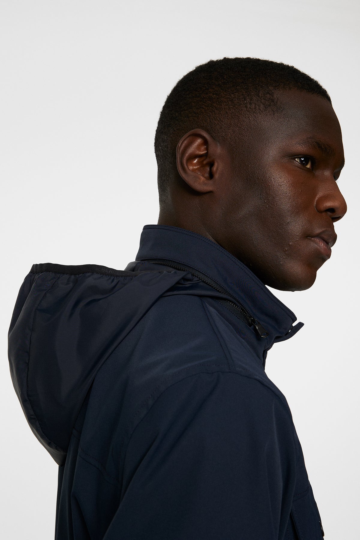 Bailey Poly Jacket in JL Navy by J.Lindeberg