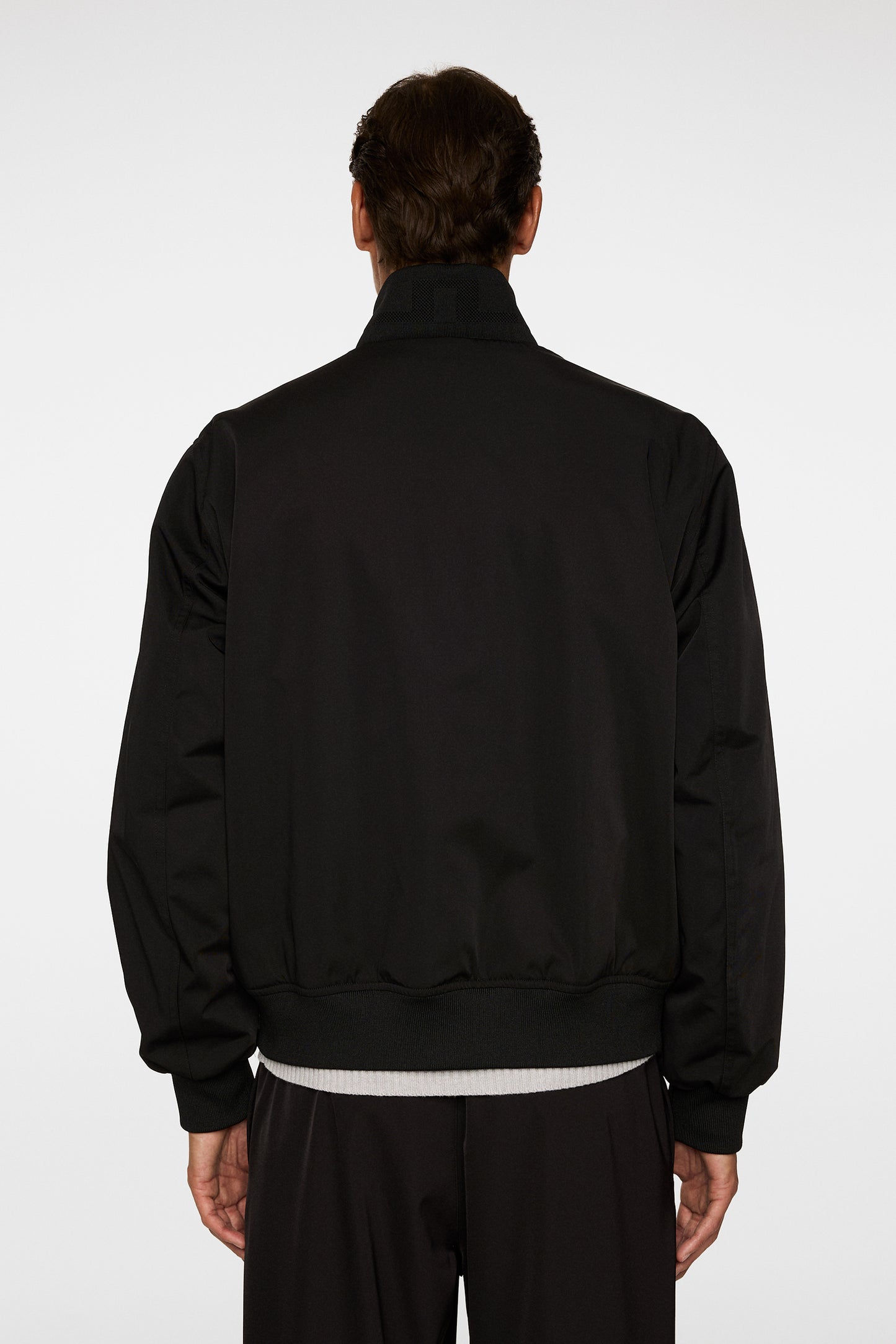 Berkley 2L Bomber Jacket in Black by J.Lindeberg