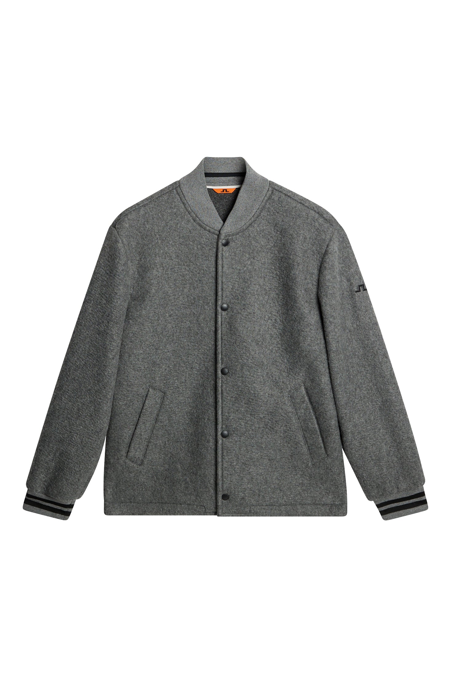 Blane Baseball Wool Jacket Medium Melange