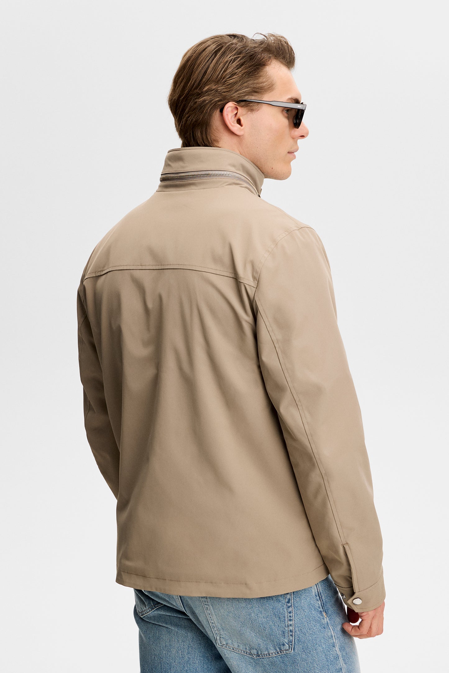 Bailey Recy Poly Jacket in Brindle by J.Lindeberg