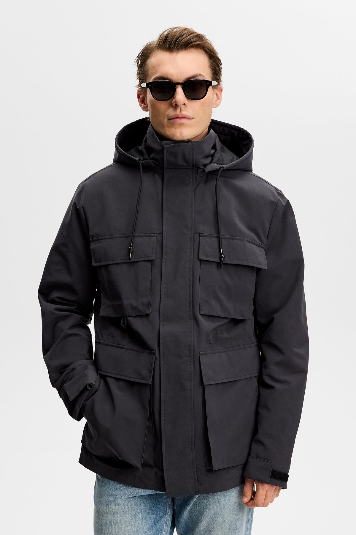 Franco Field Jacket in Black by J.Lindeberg
