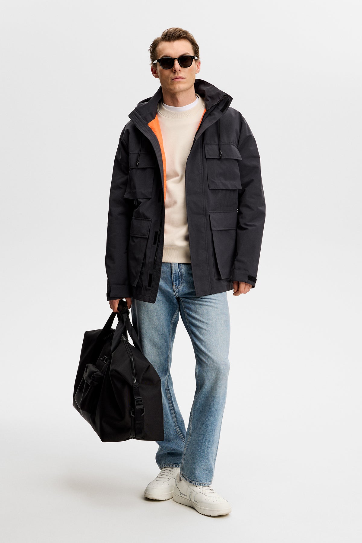 Franco Field Jacket in Black by J.Lindeberg