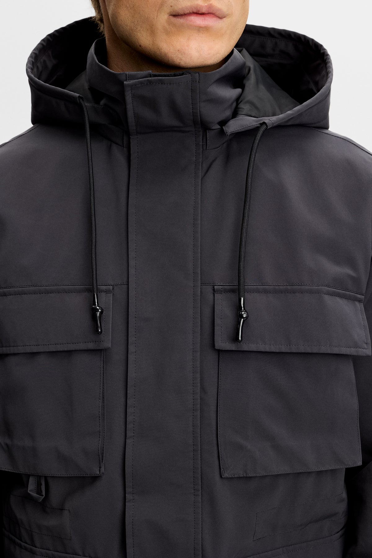 Franco Field Jacket in Black by J.Lindeberg