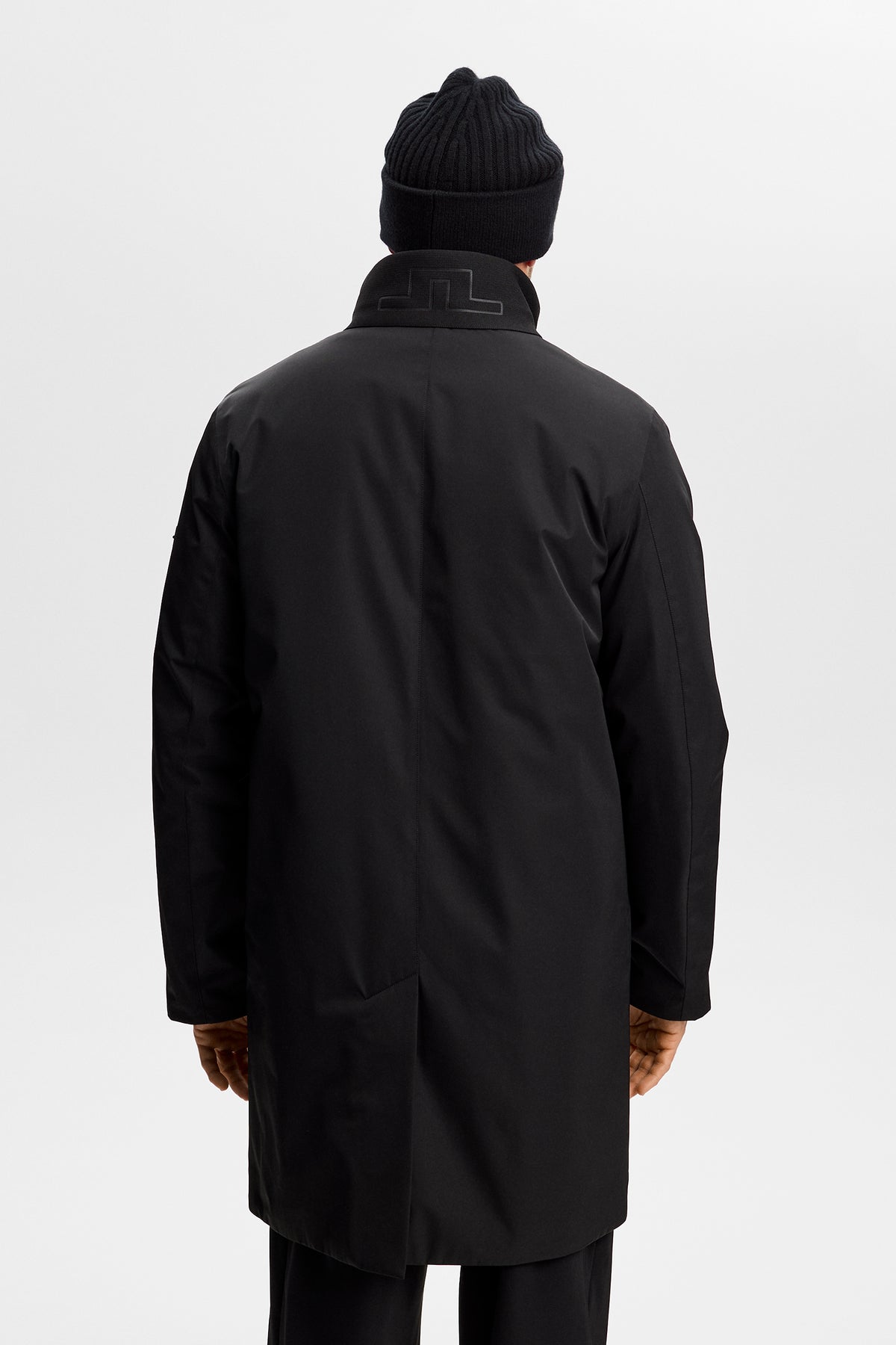 Harold Padded Jacket in Black by J.Lindeberg