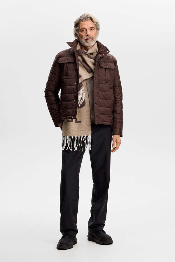 Bailey Light Padded Jacket / Seal Brown