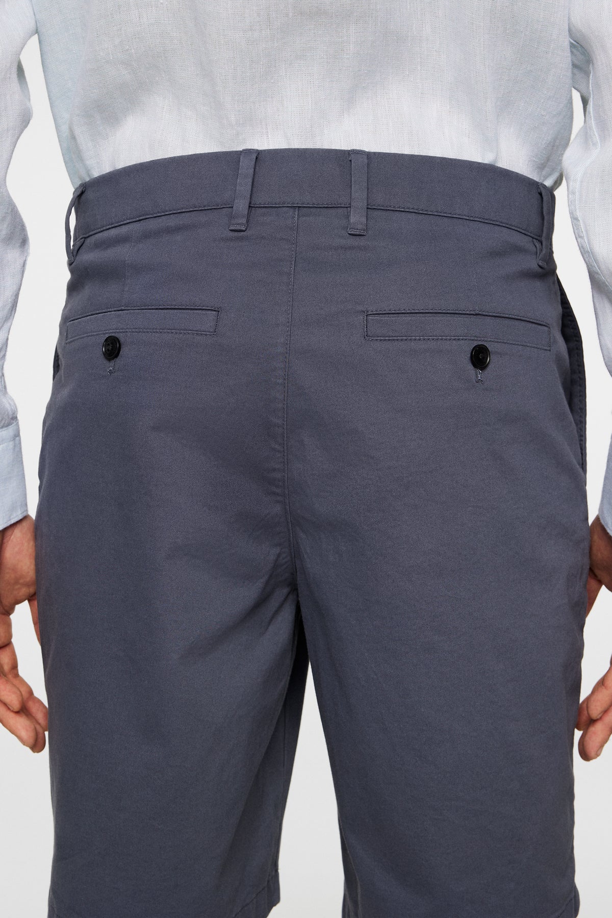 Shane Cloud Satin Shorts in Ombre Blue by J.Lindeberg