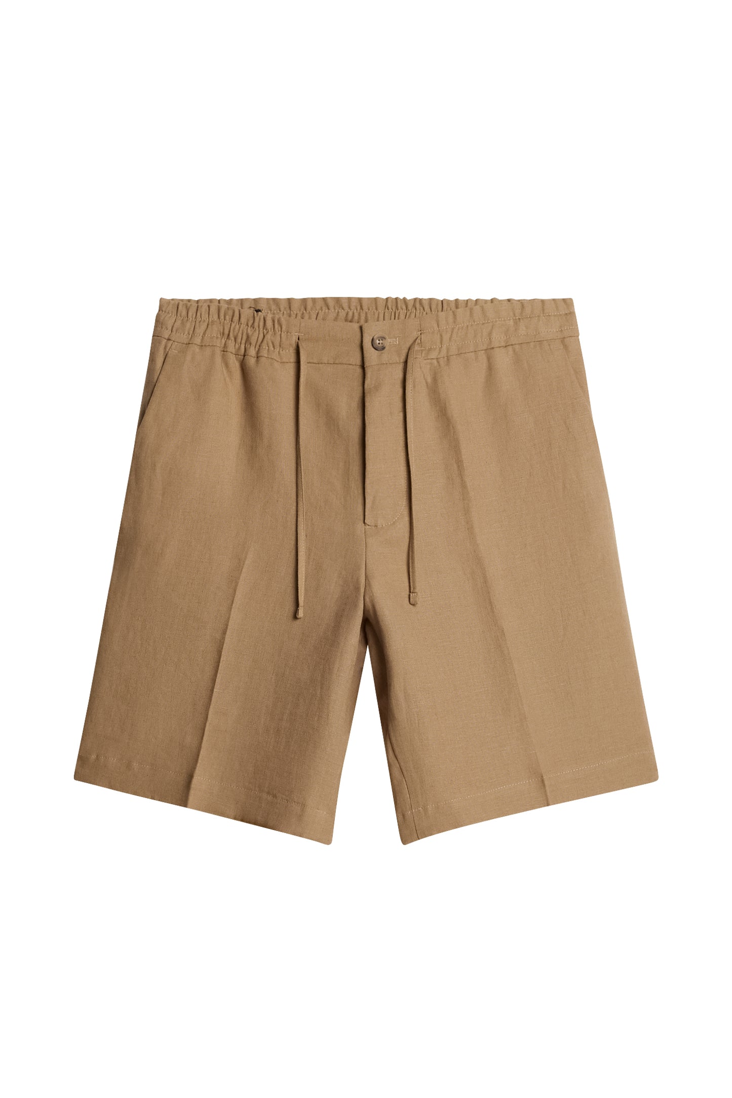 Brady Drape Linen Shorts in Sepia Tint by J.Lindeberg