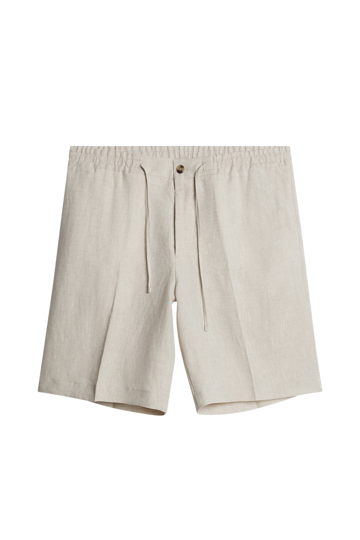 Brady Drape Linen Shorts in Moonbeam by J.Lindeberg