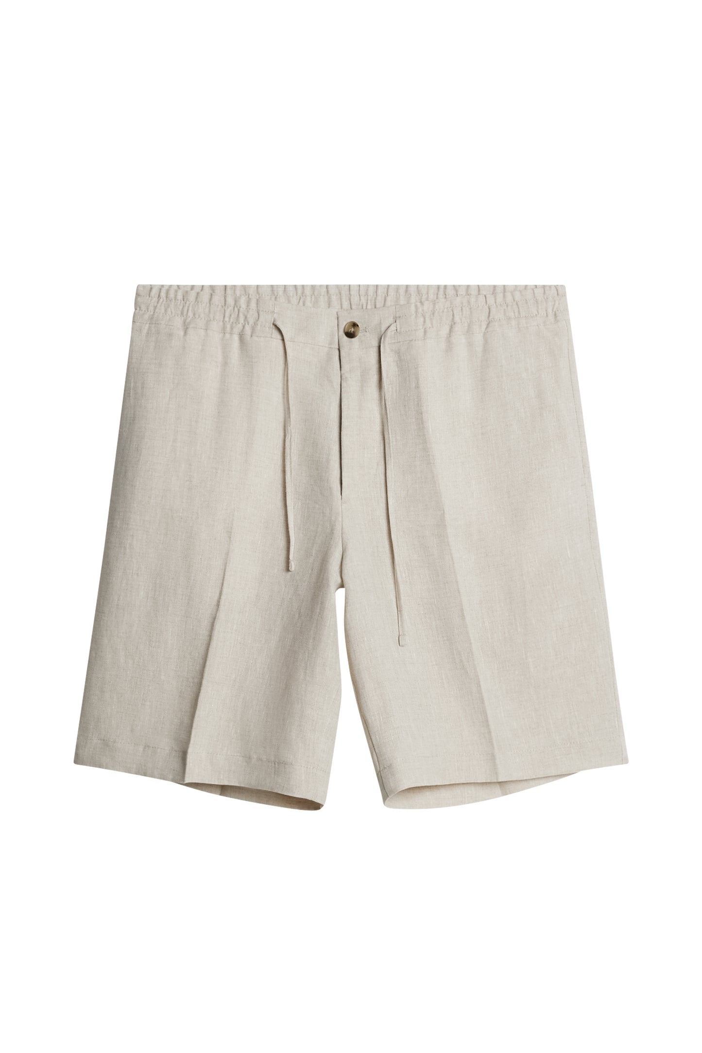 Brady Drape Linen Shorts in Moonbeam by J.Lindeberg