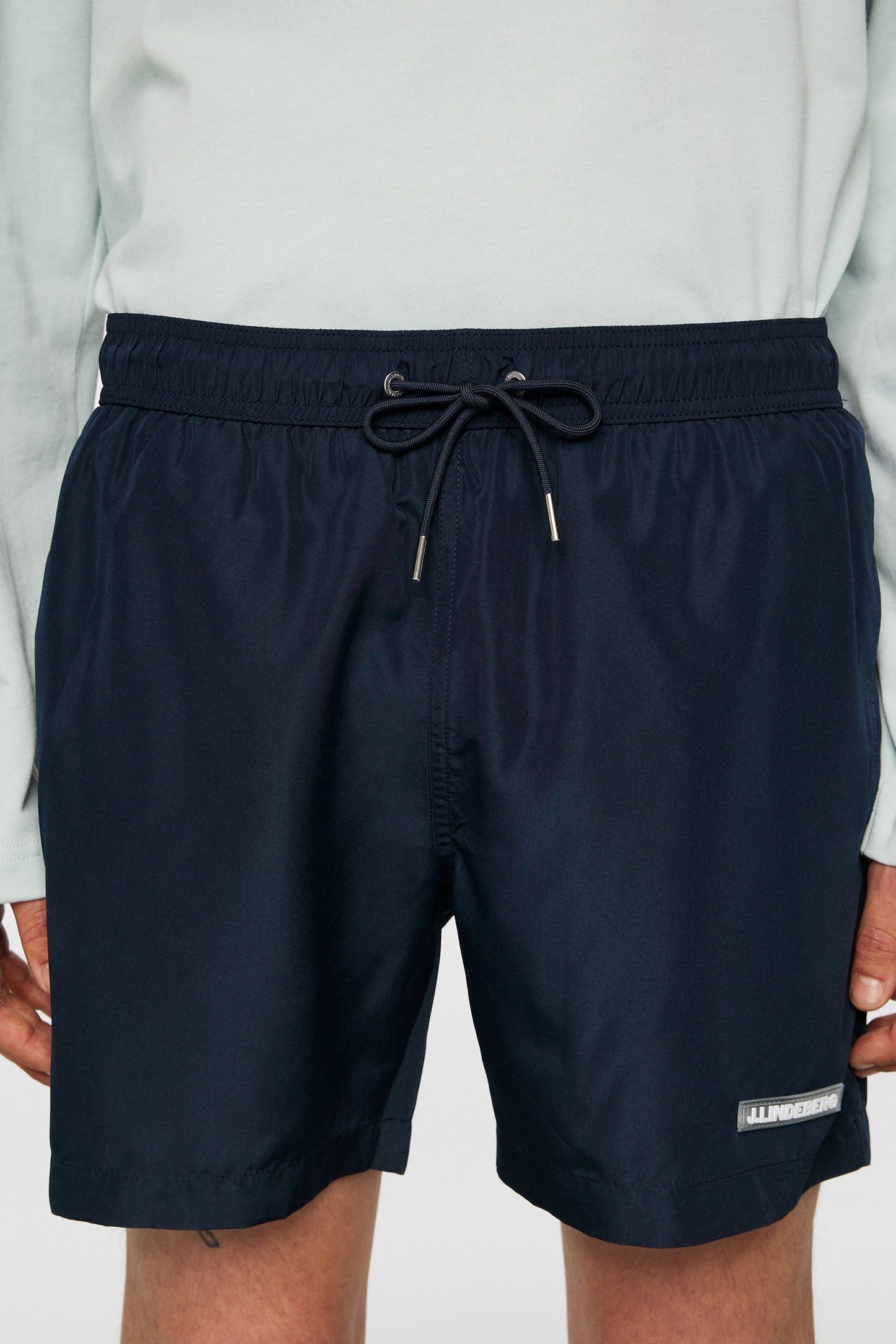 Banks Solid Swim Trunks in JL Navy by J.Lindeberg