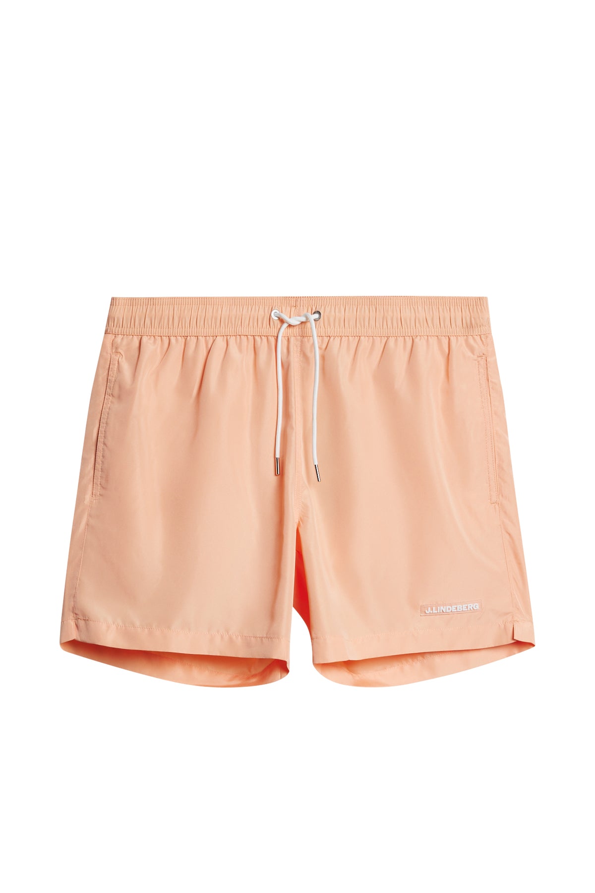 Banks Solid Swim Trunks in Mock Orange by J.Lindeberg