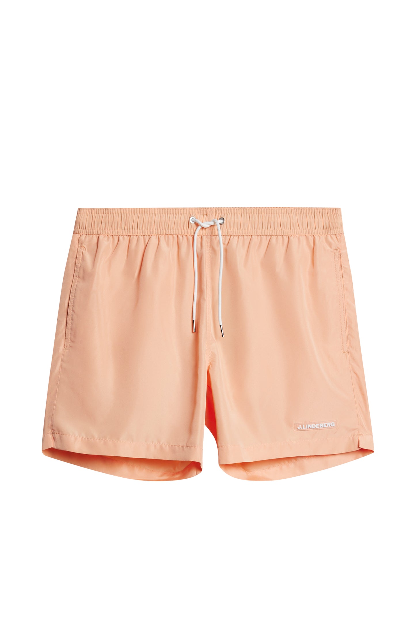 Banks Solid Swim Trunks in Mock Orange by J.Lindeberg