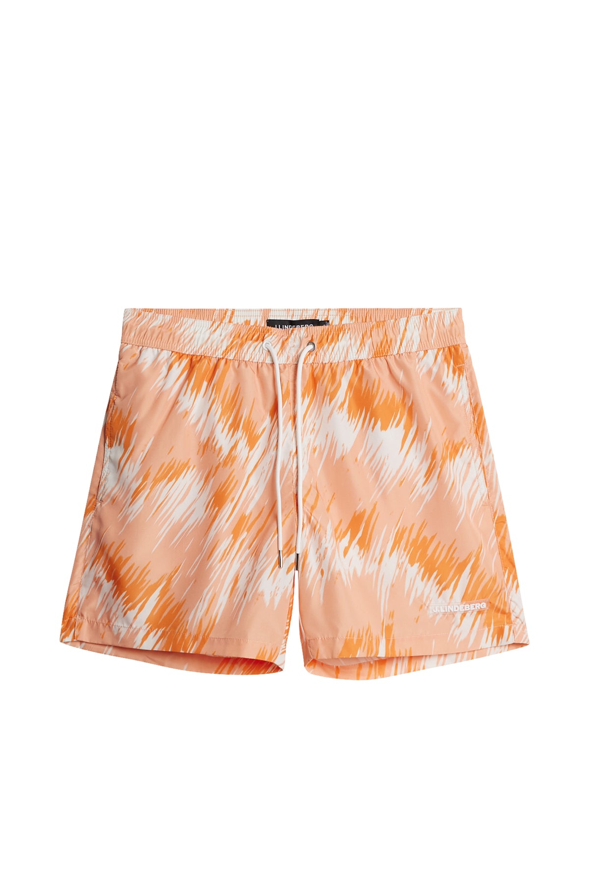 Banks Thunderstorm Swim Trunks in Thunderstorm Orange M by J.Lindeberg