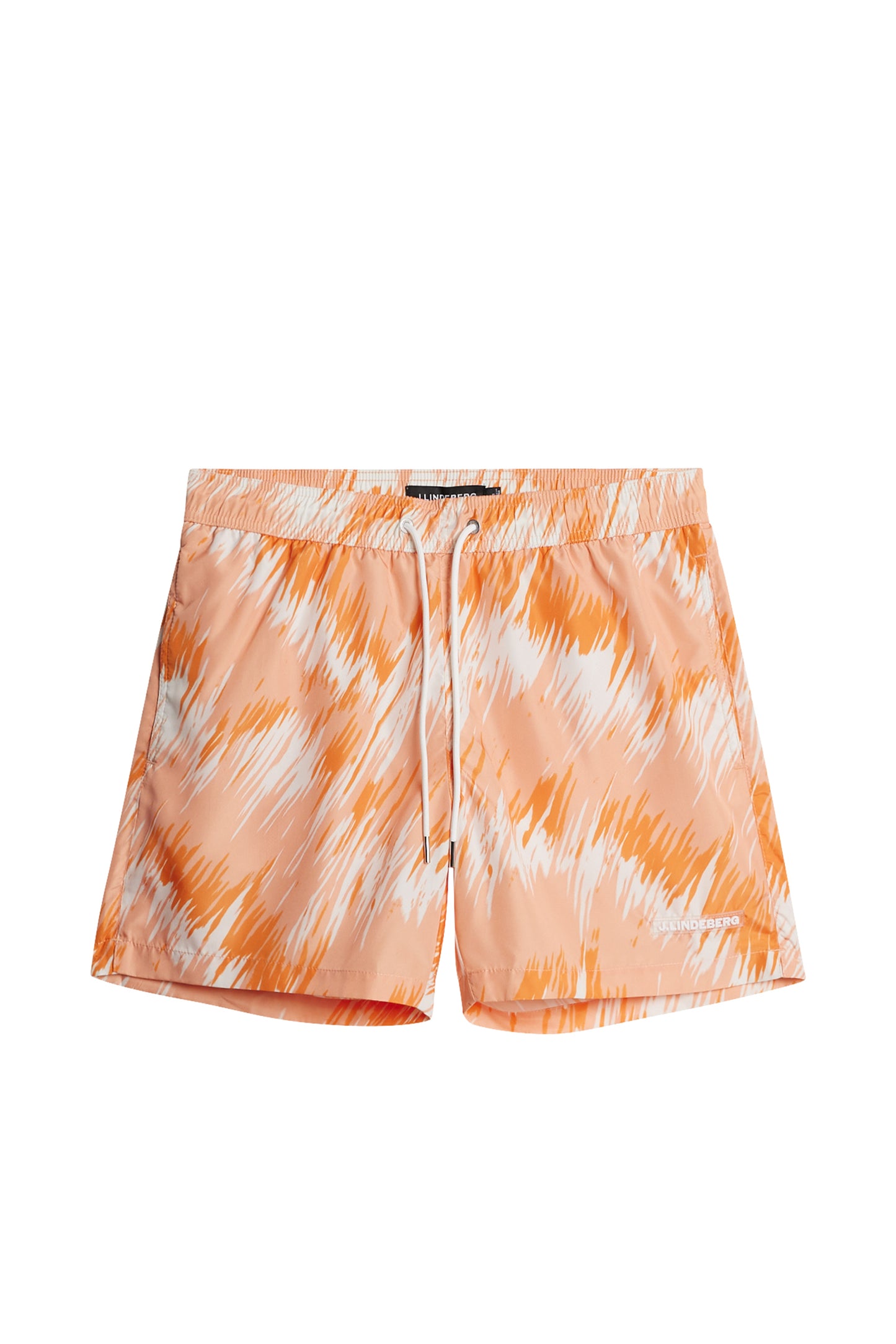 Banks Thunderstorm Swim Trunks in Thunderstorm Orange M by J.Lindeberg