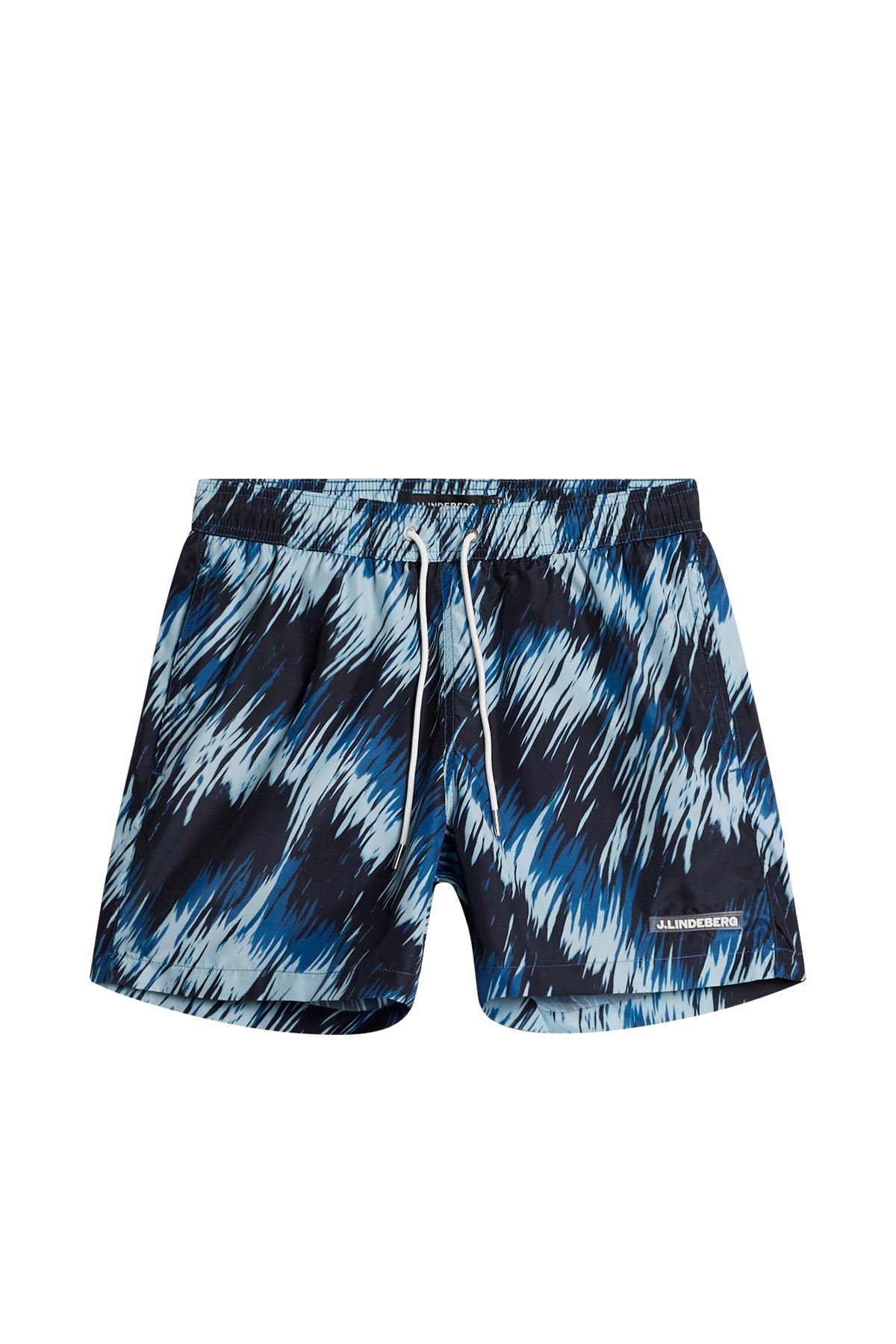 Banks Thunderstorm Swim Trunks in Thunderstorm Navy M by J.Lindeberg