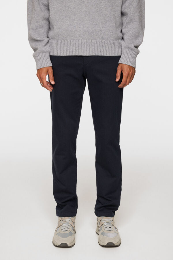 Ched Flannel Twill Pants / JL Navy