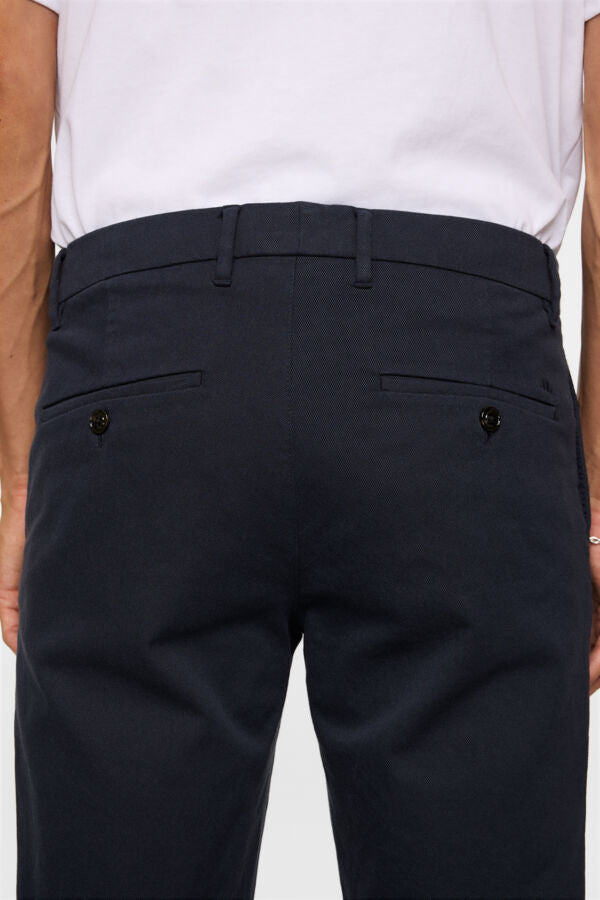 Ched Flannel Twill Pants / JL Navy