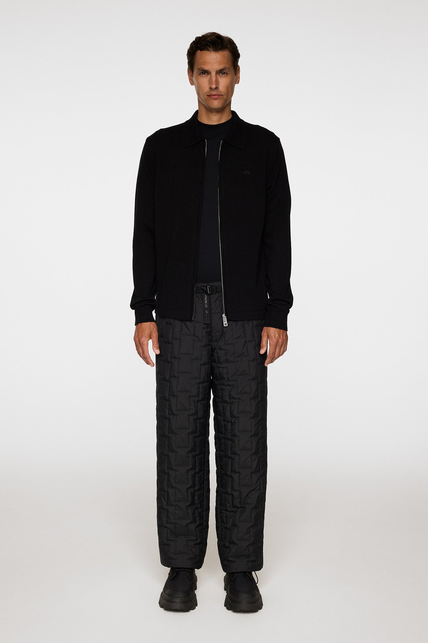 Glossa Padded Pants in Black by J.Lindeberg