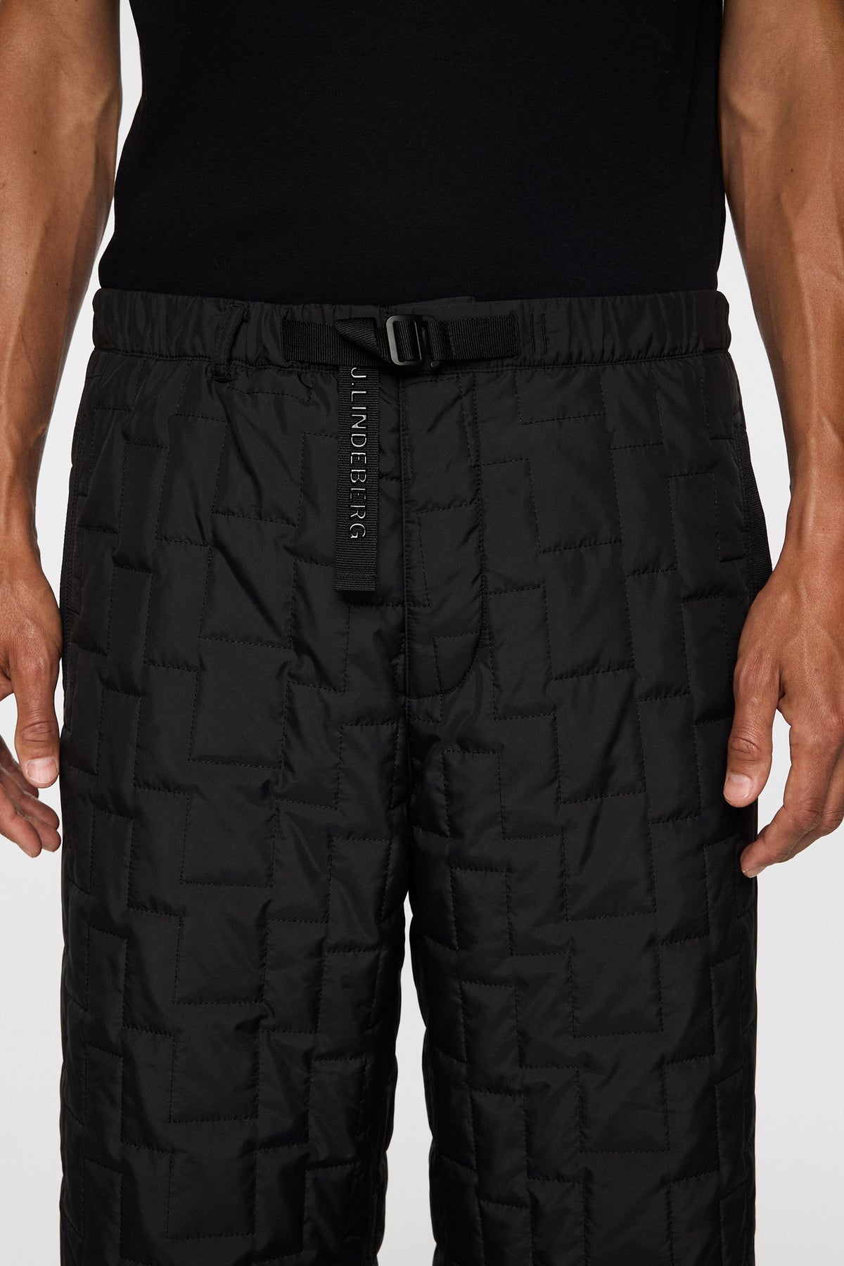 Glossa Padded Pants in Black by J.Lindeberg
