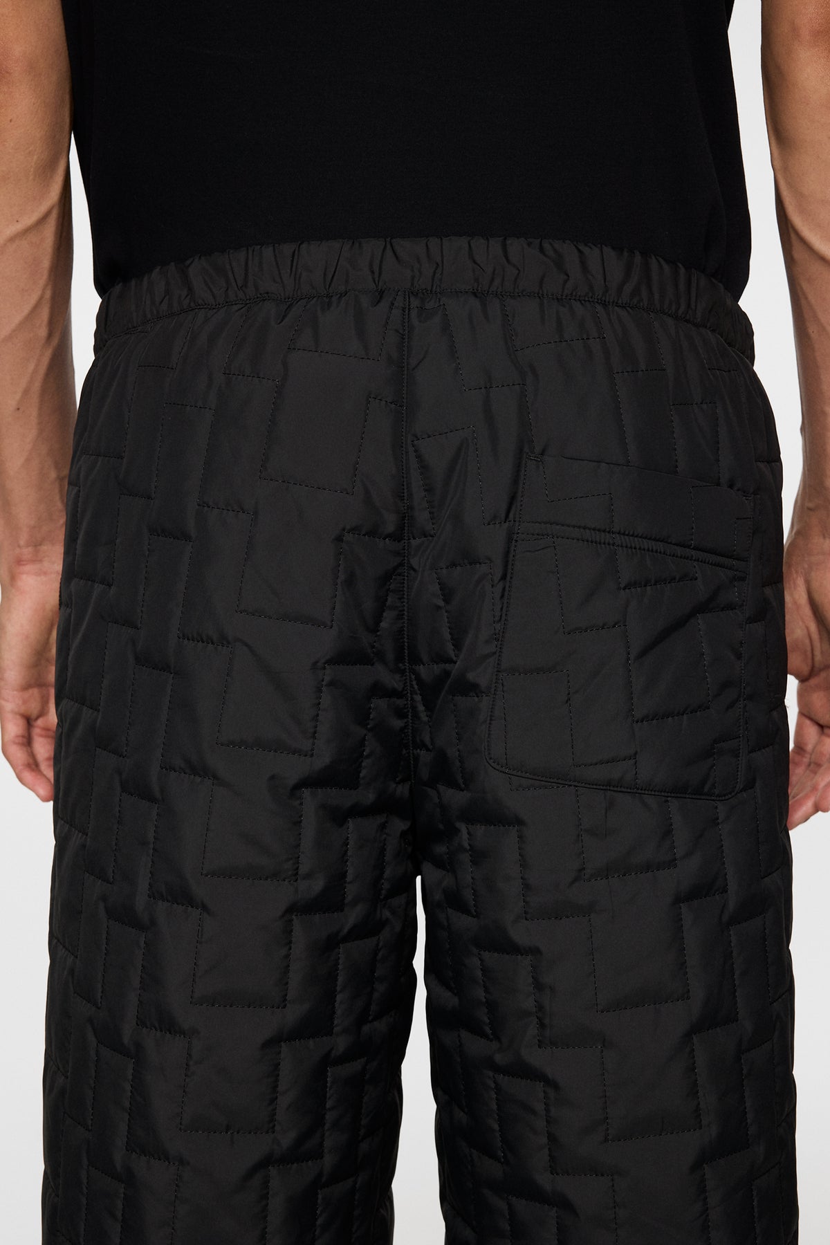 Glossa Padded Pants in Black by J.Lindeberg