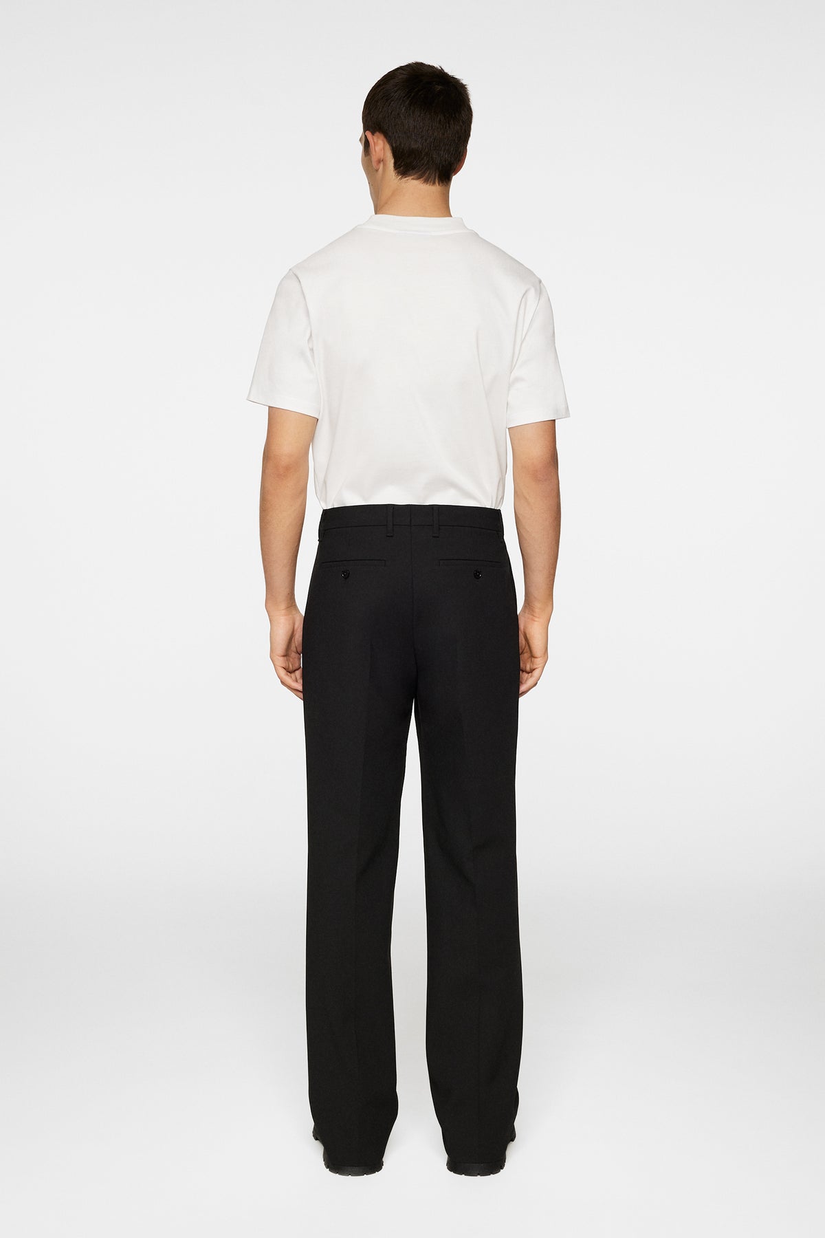 Gabi Compact Stretch Pants in Black by J.Lindeberg