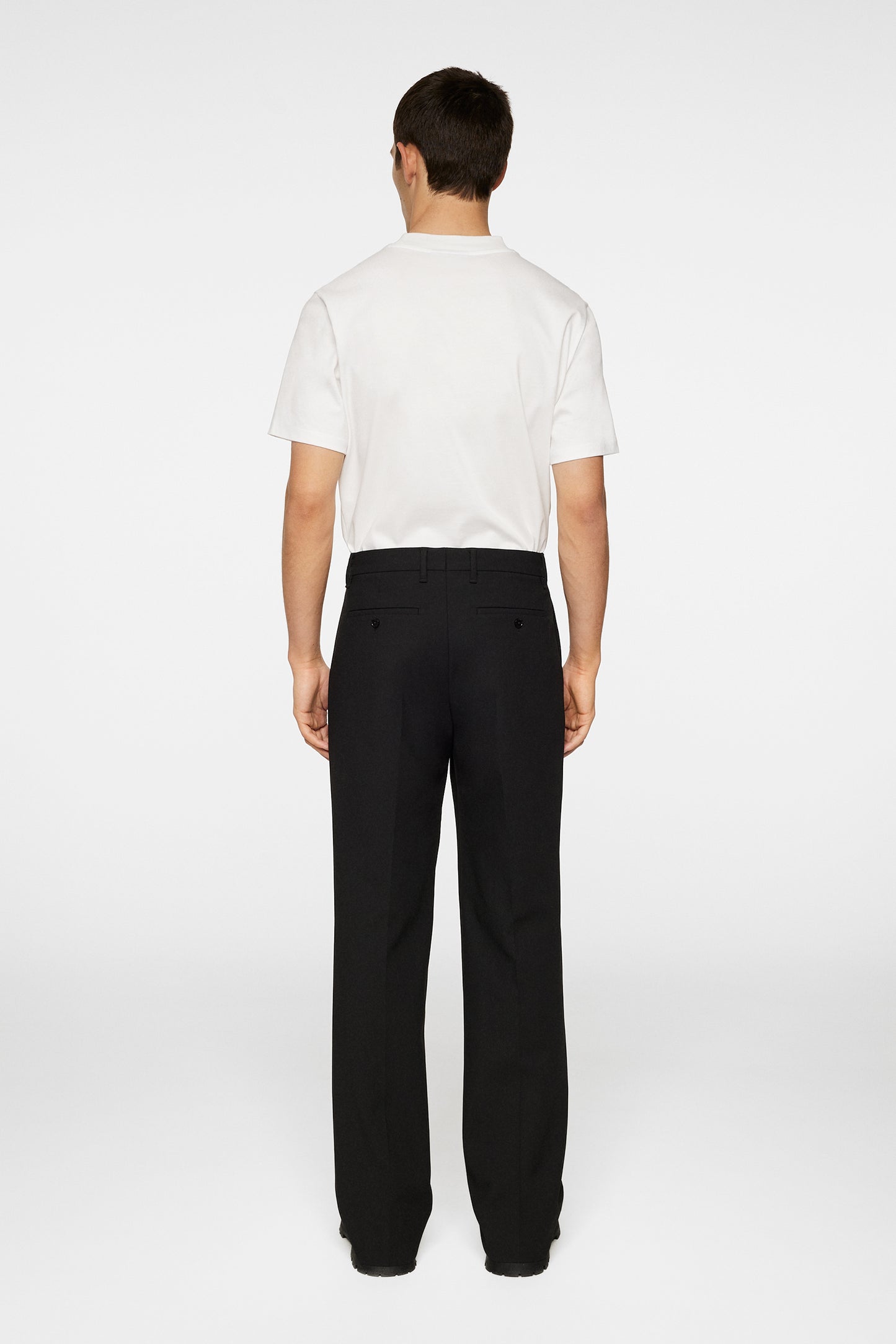 Gabi Compact Stretch Pants in Black by J.Lindeberg
