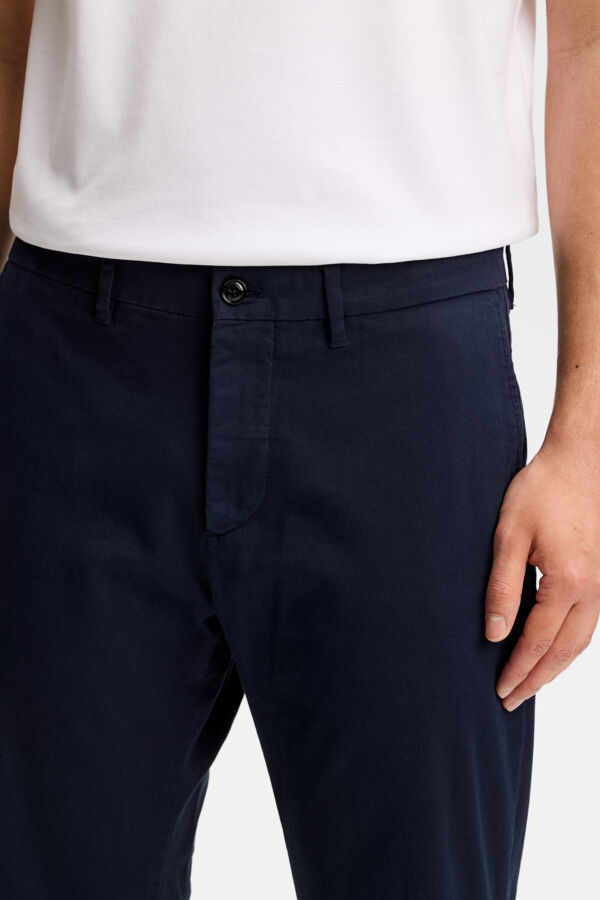Chaze Cotton Stretch Pants / JL Navy