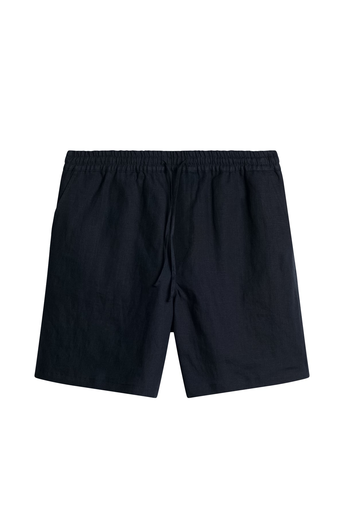 Joff Linen Shorts in JL Navy by J.Lindeberg