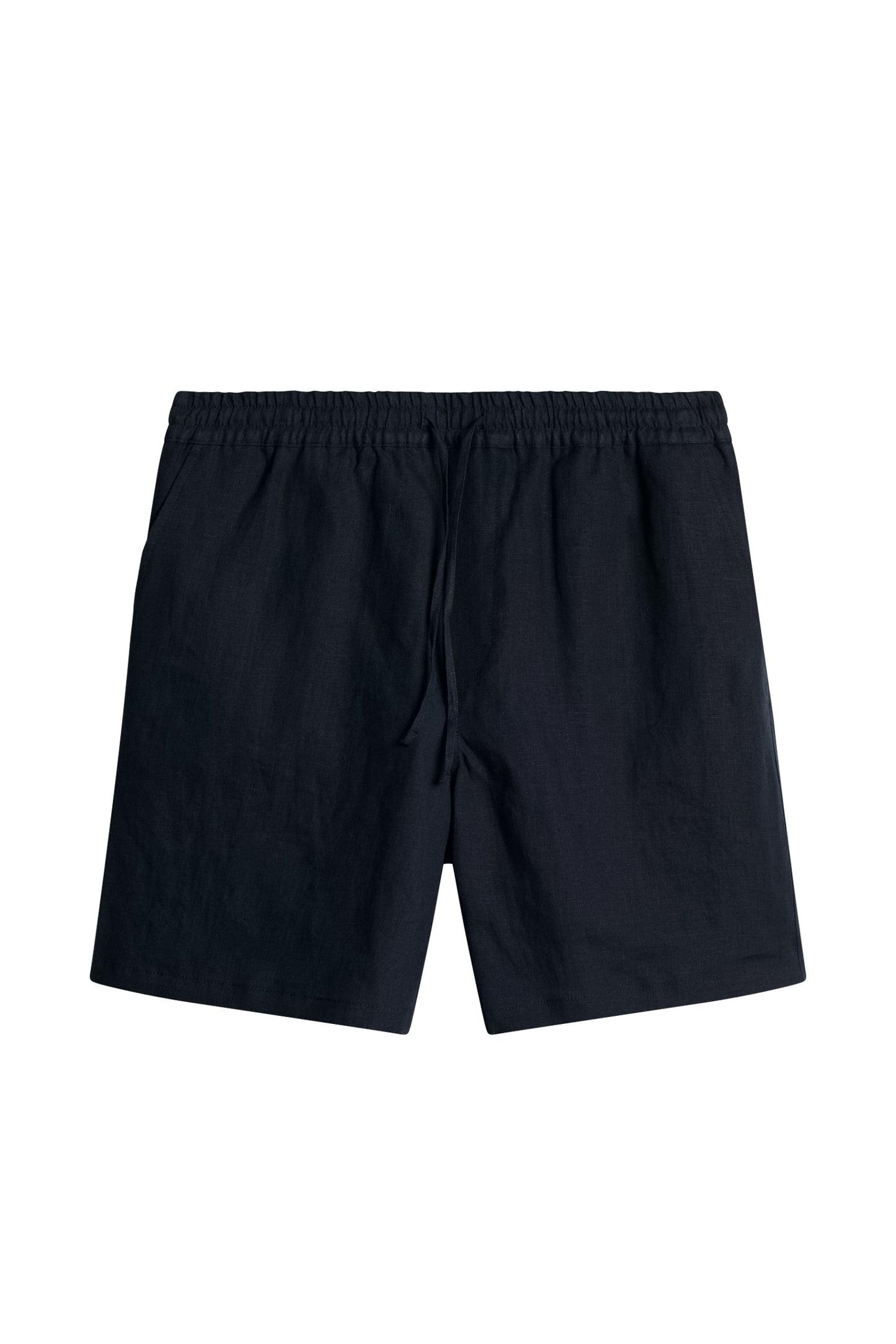 Joff Linen Shorts in JL Navy by J.Lindeberg