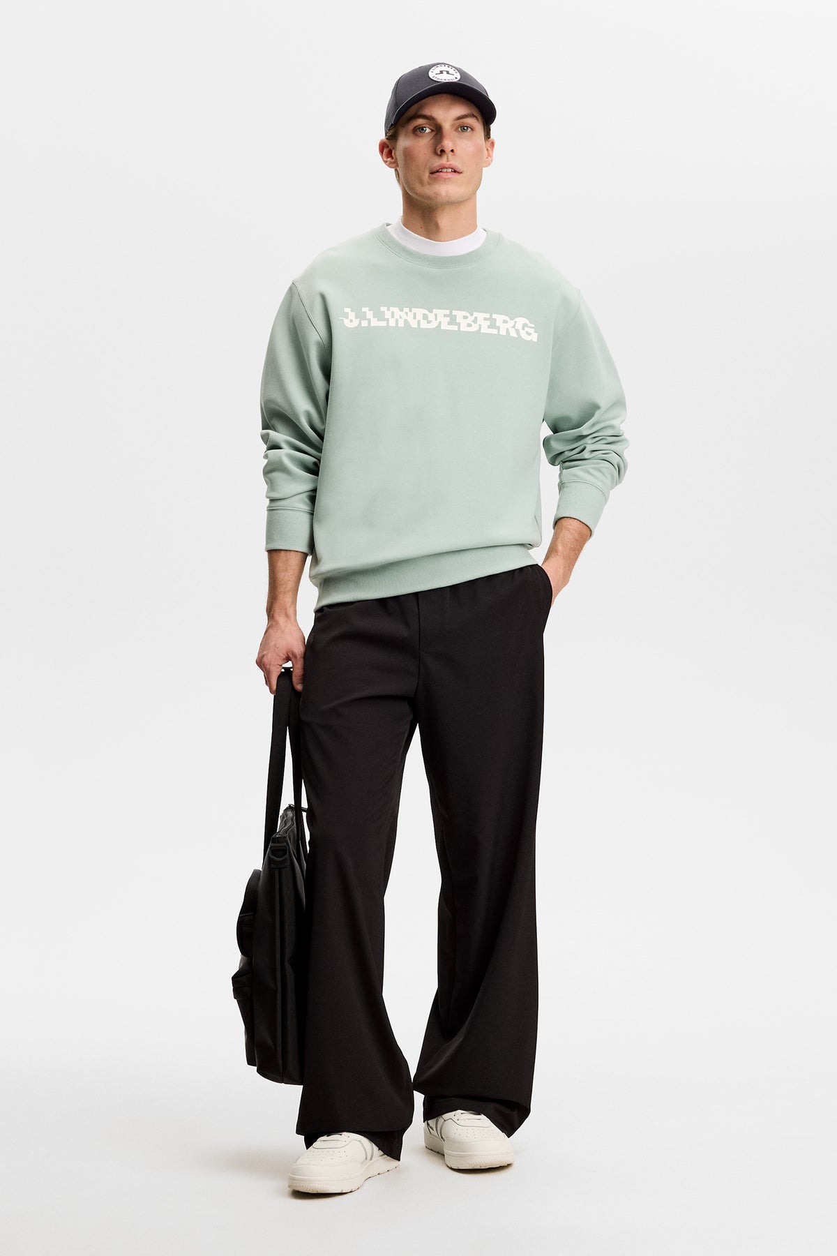 Noah Track Pants in Black by J.Lindeberg