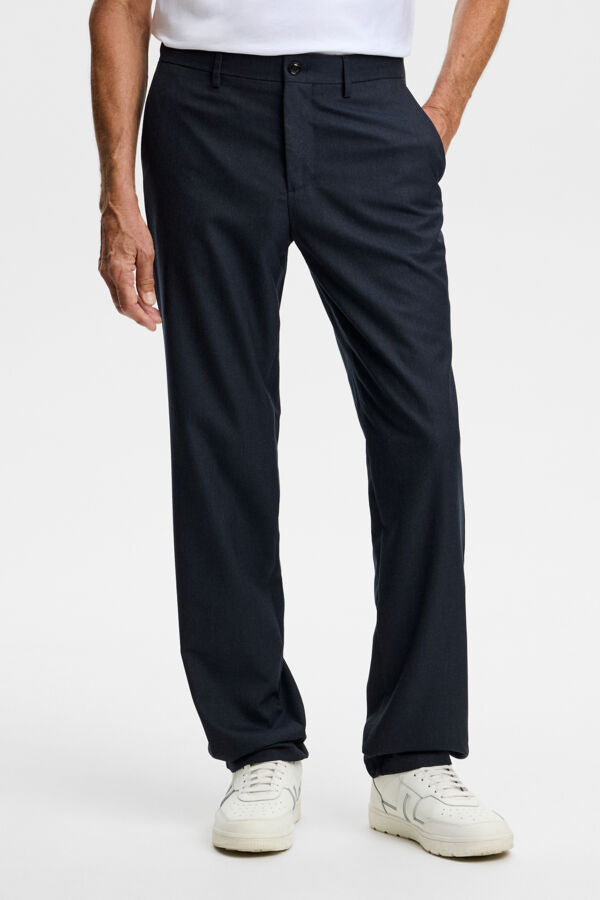 Logan Brushed Twill Pants / JL Navy