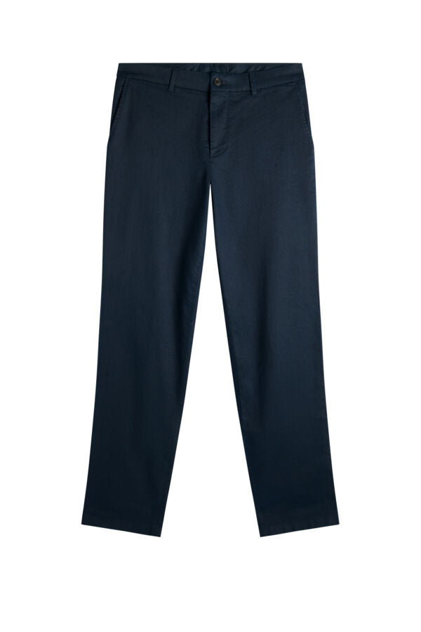 Logan Stretch Linen Pants / JL Navy