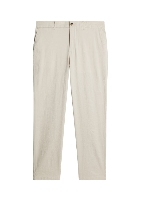 Logan Stretch Linen Pants / Moonbeam