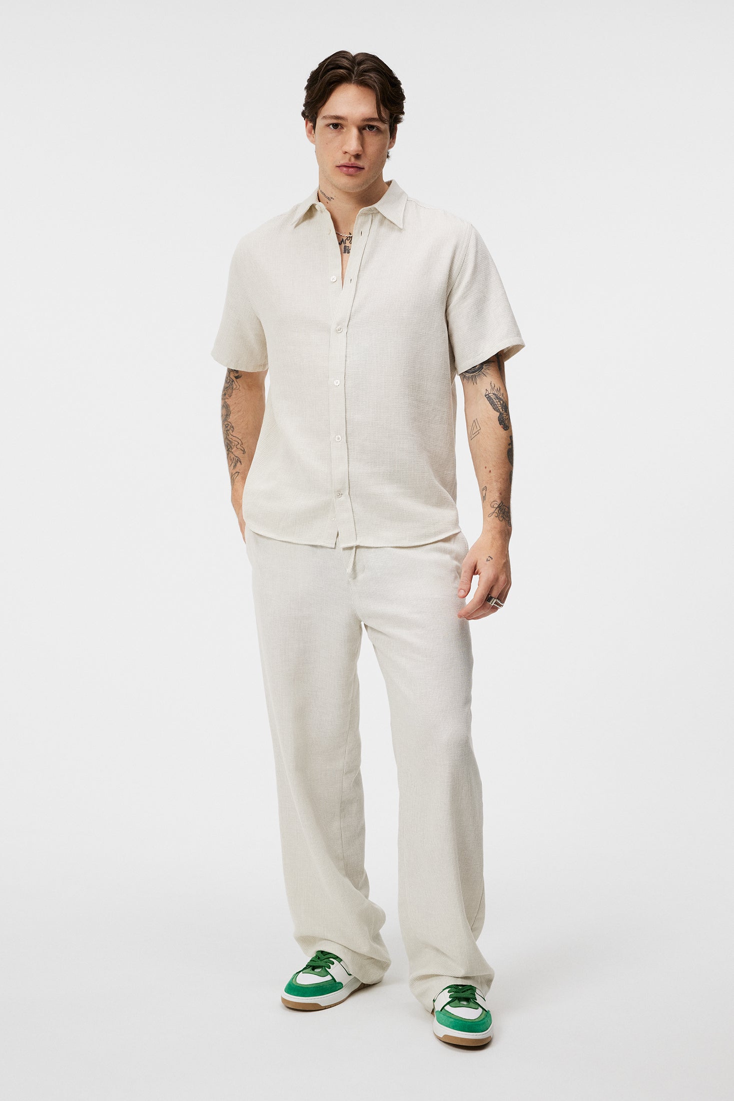 Lund Linen-blend Shirt