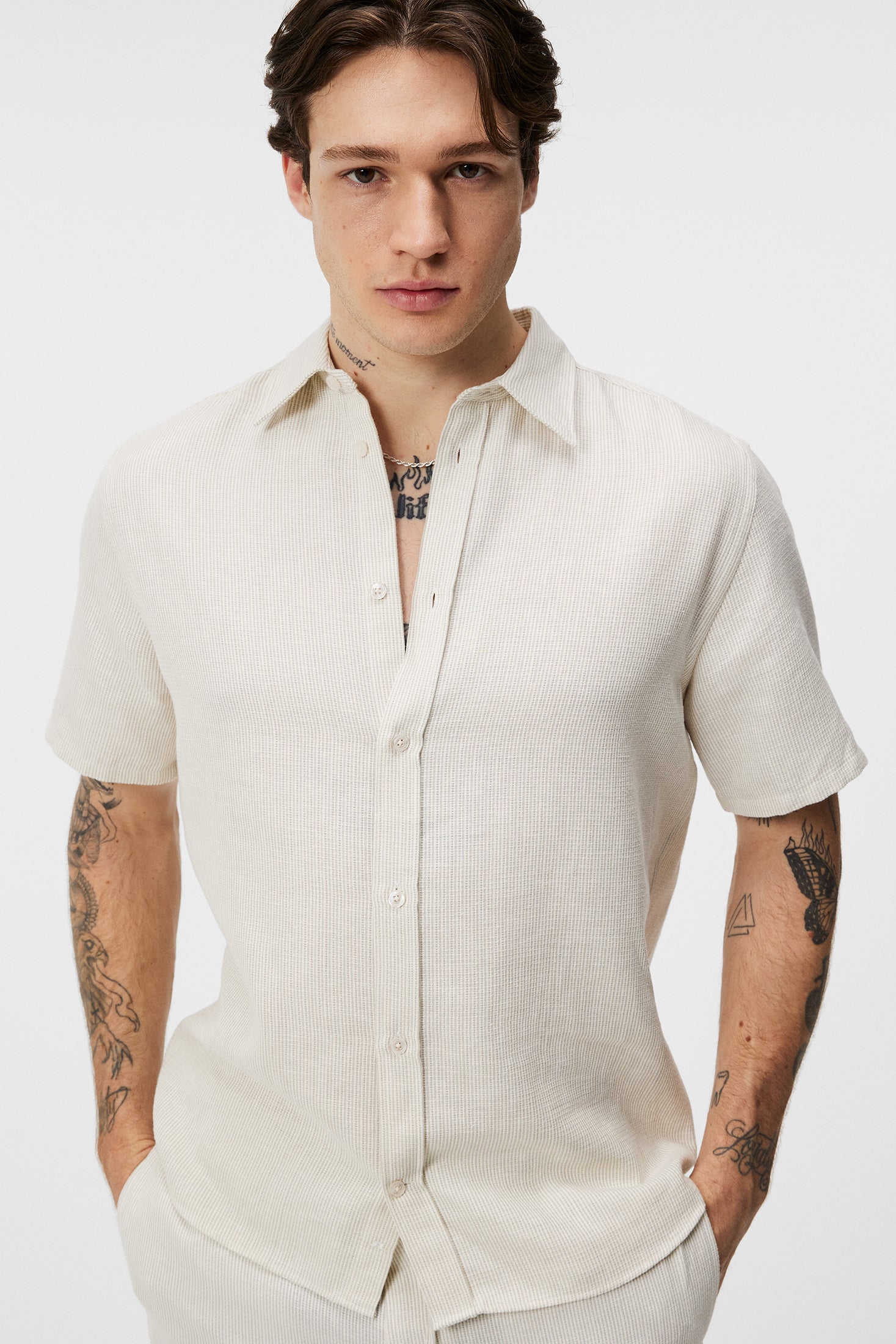 Lund Linen-blend Shirt