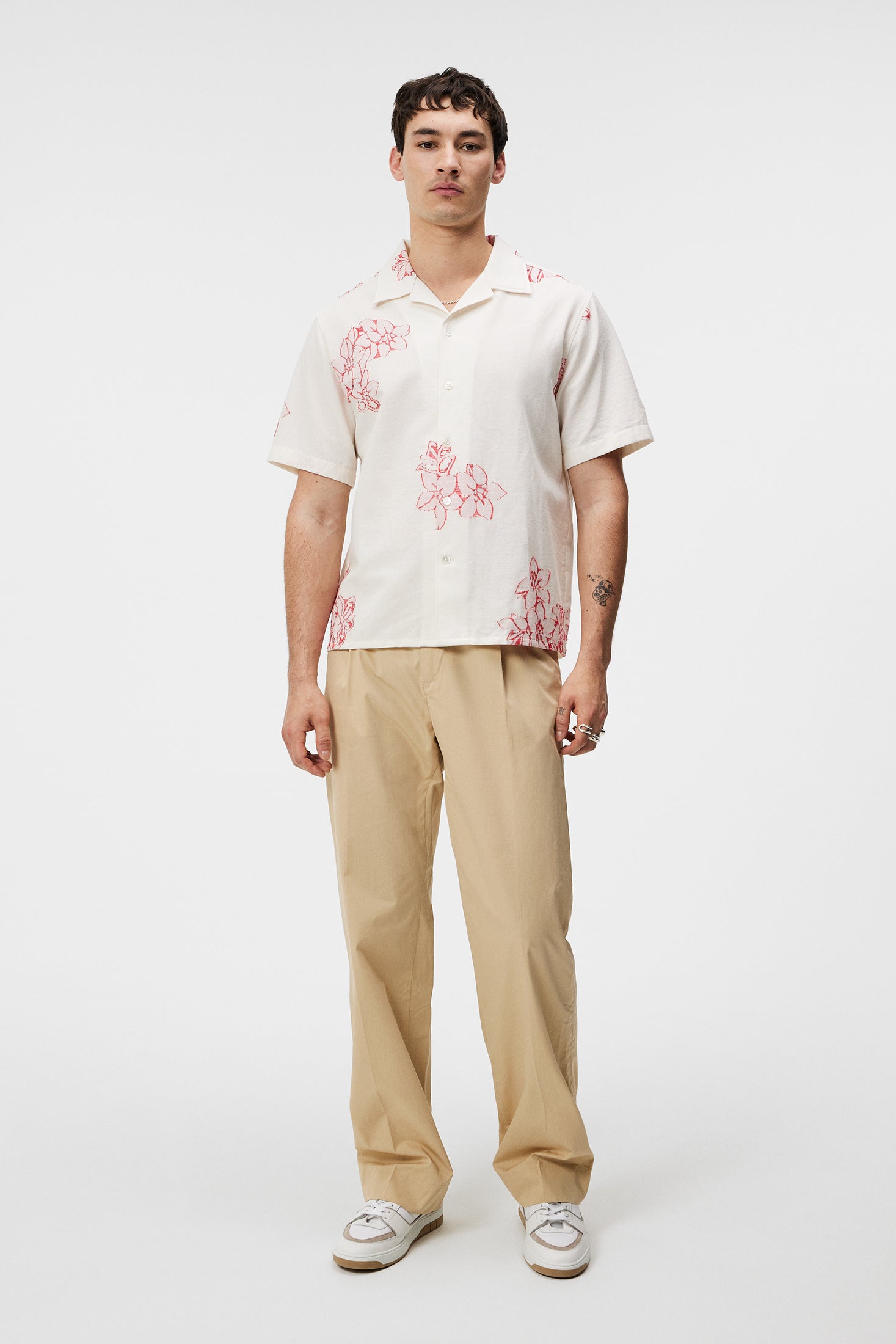 Donso Fil Coupe Floral Shirt
