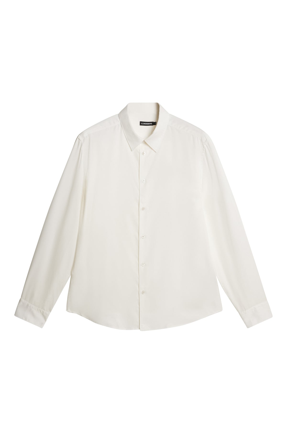 Slim LS Comfort Tencel Shirt in Cloud White by J.Lindeberg