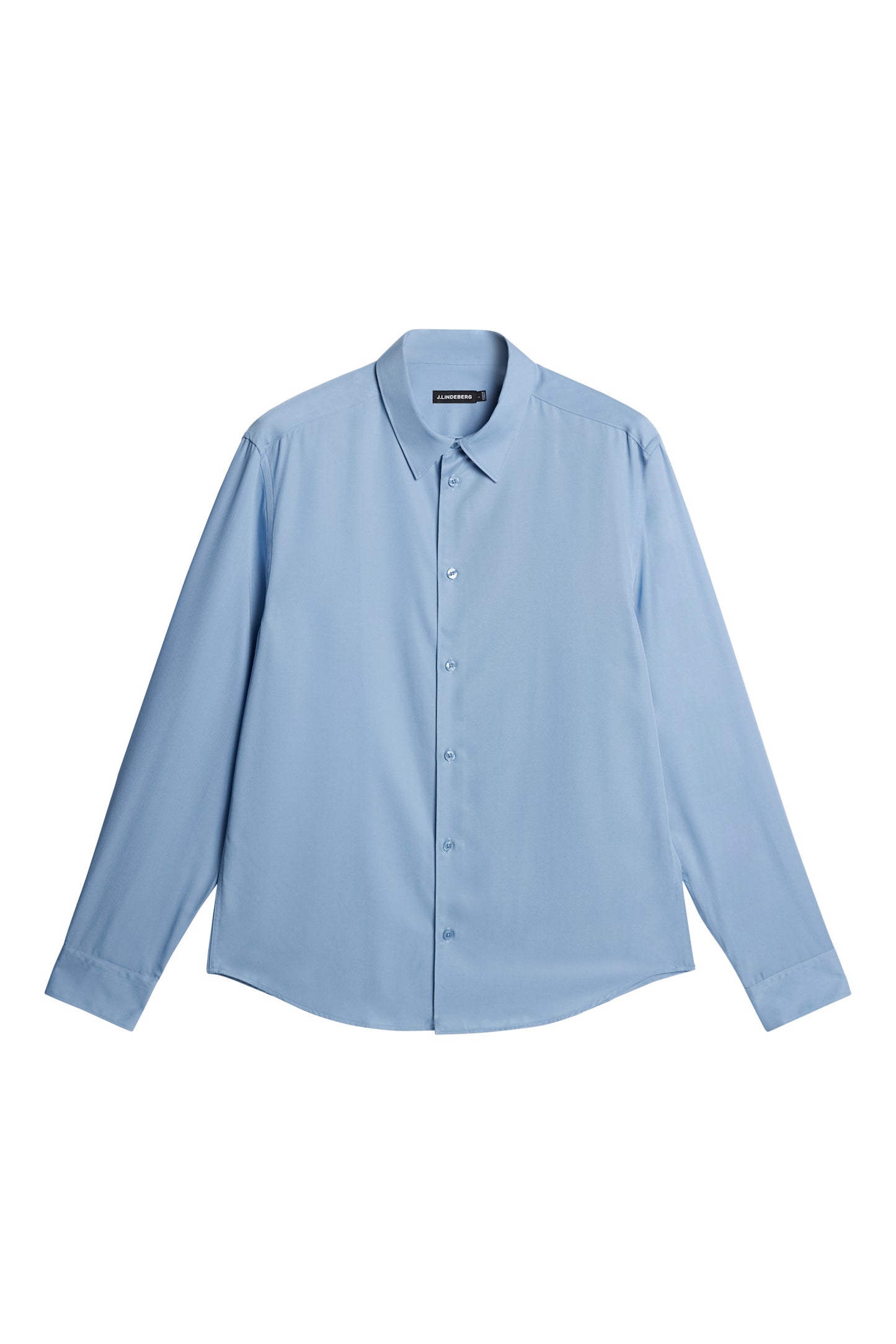 Slim LS Comfort Tencel Shirt in Rain Washed by J.Lindeberg