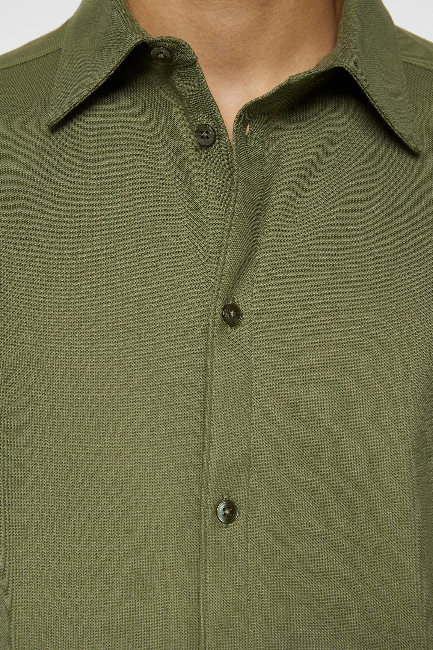 Marlon Jersey Shirt in Olivine by J.Lindeberg