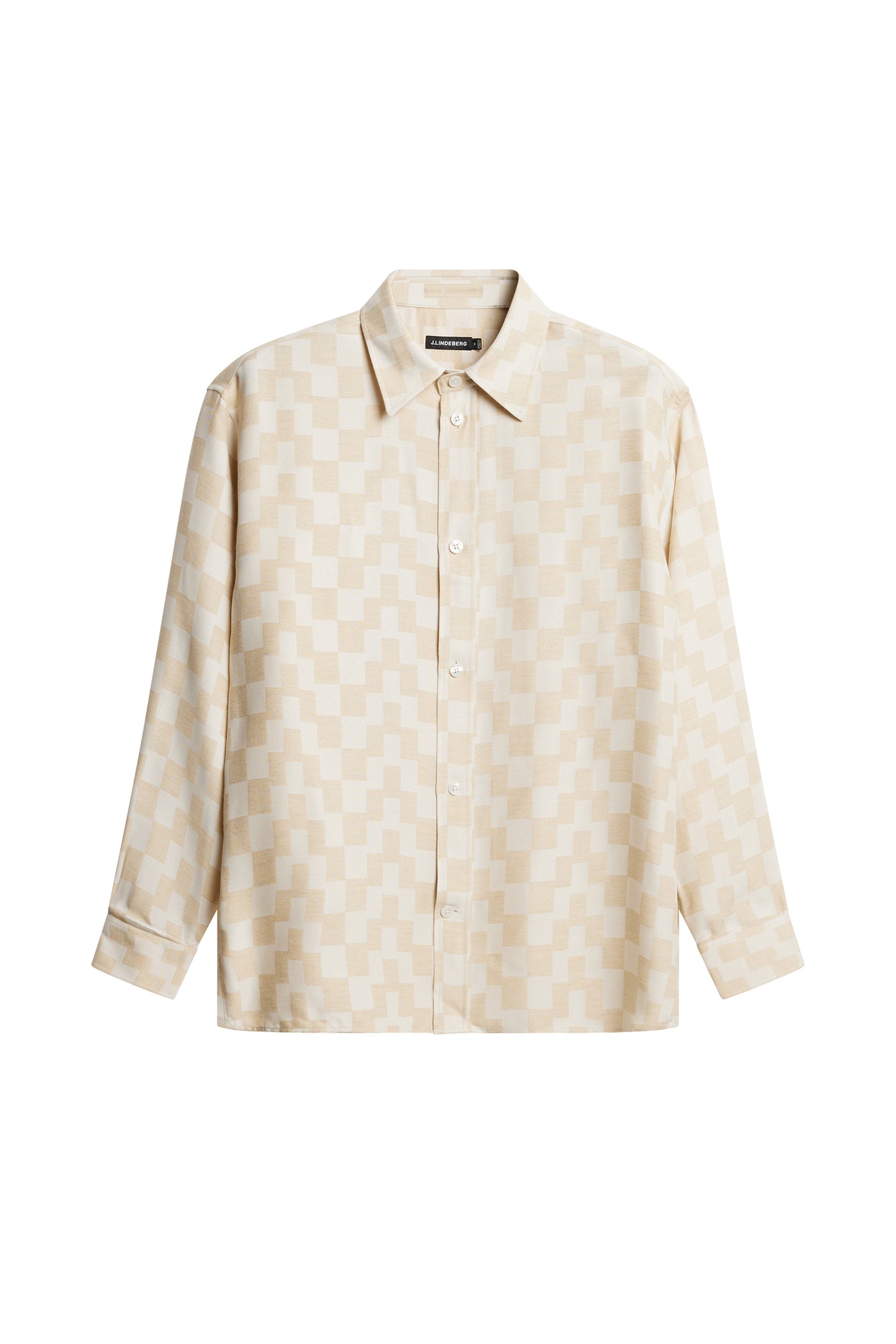 Howard Jacquard Shirt in Moonbeam by J.Lindeberg