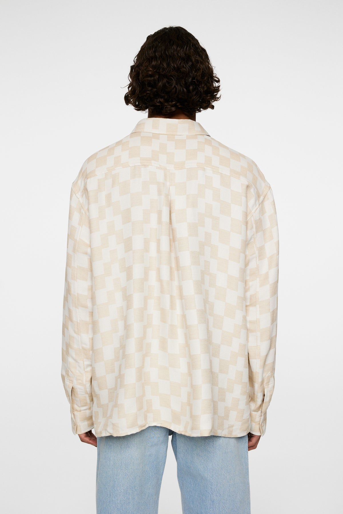 Howard Jacquard Shirt in Moonbeam by J.Lindeberg