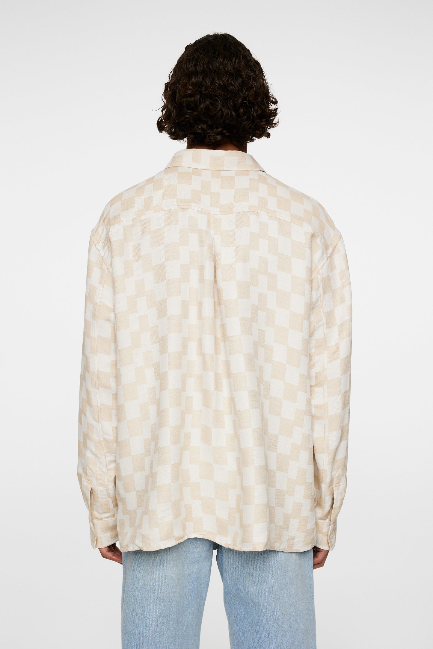 Howard Jacquard Shirt in Moonbeam by J.Lindeberg