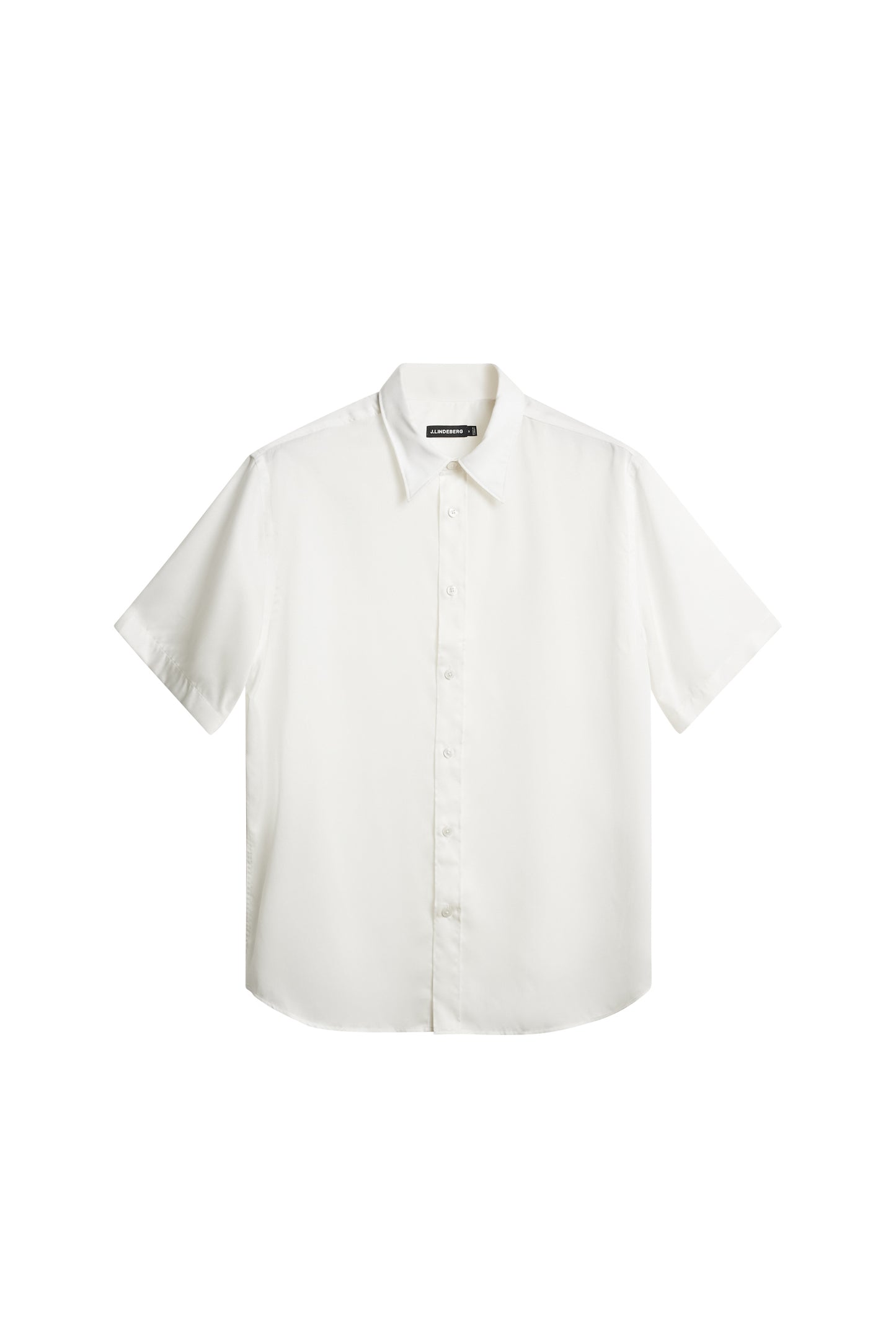 Reg SS Light Tencel Shirt in Cloud White by J.Lindeberg