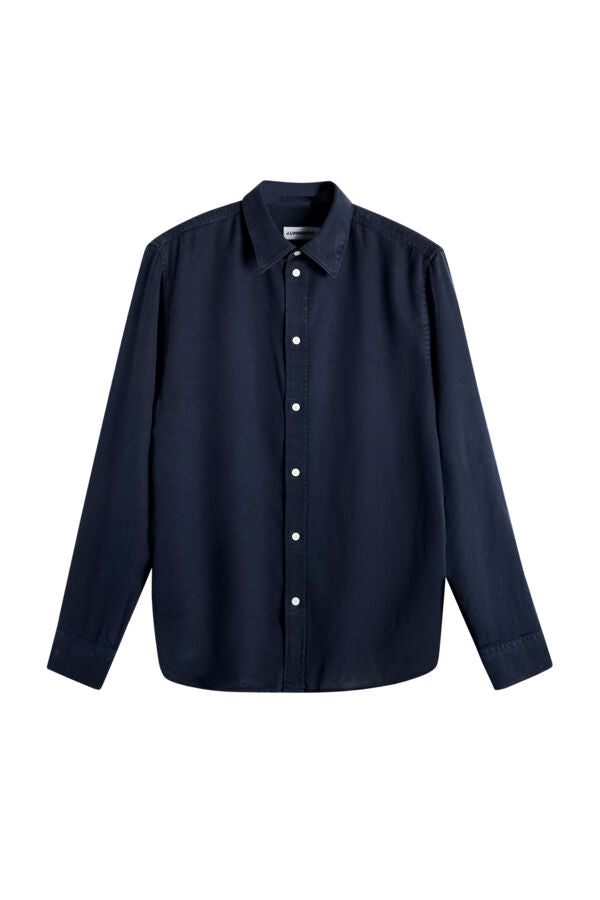 Zachary Gmd Tencel Shirt / JL Navy