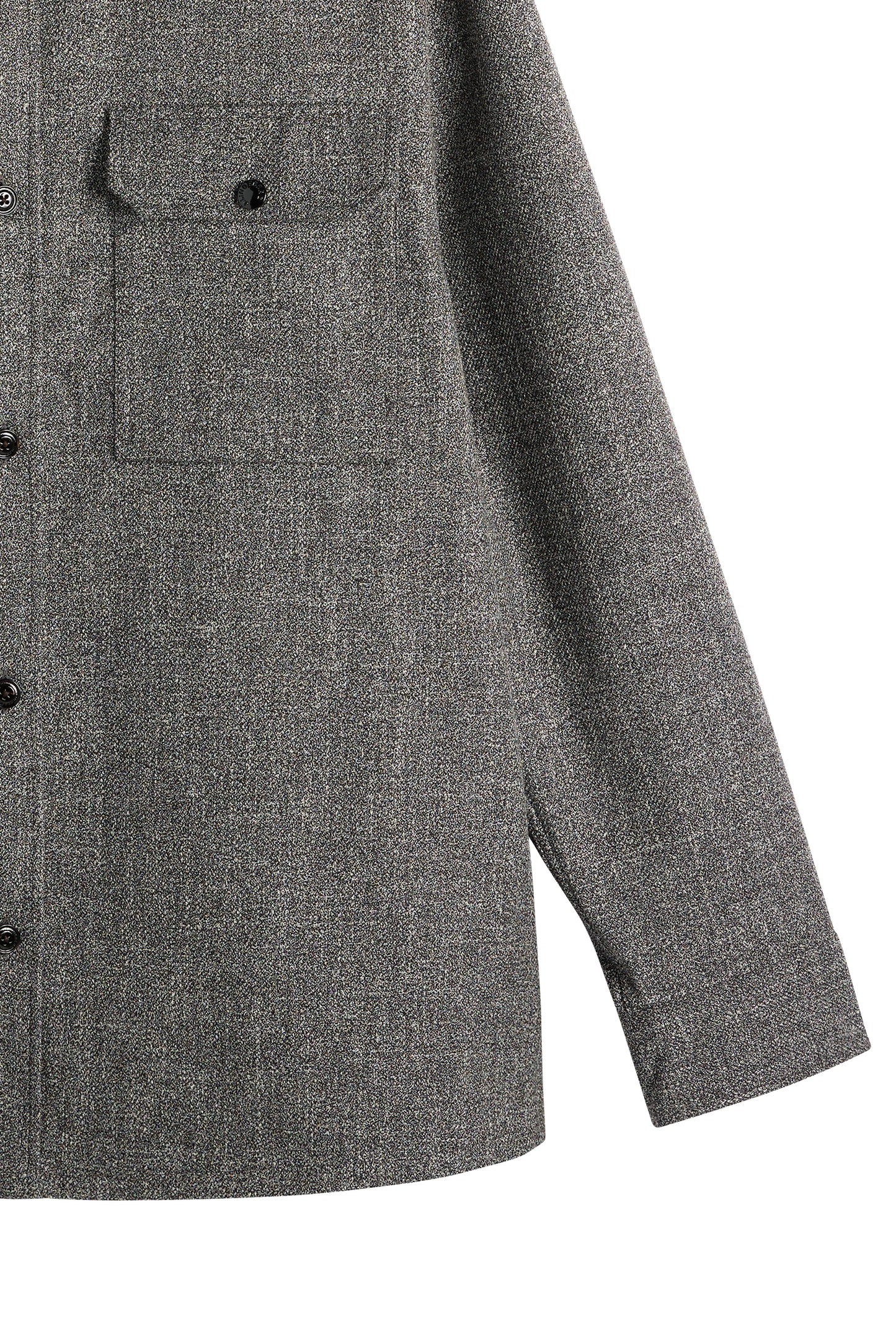 Coen Mouline Structure Shirt in Black by J.Lindeberg