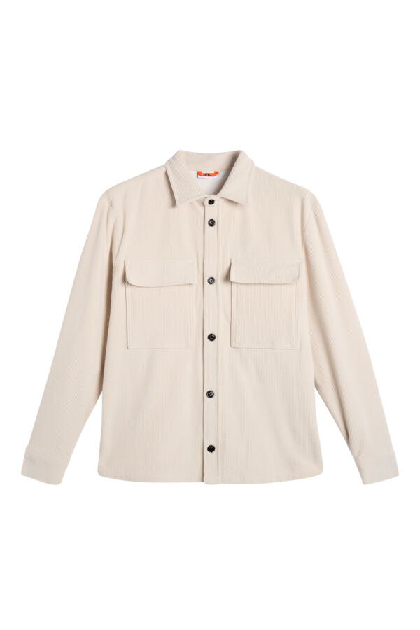 Finnigan Drape Cord Shirt / Moonbeam