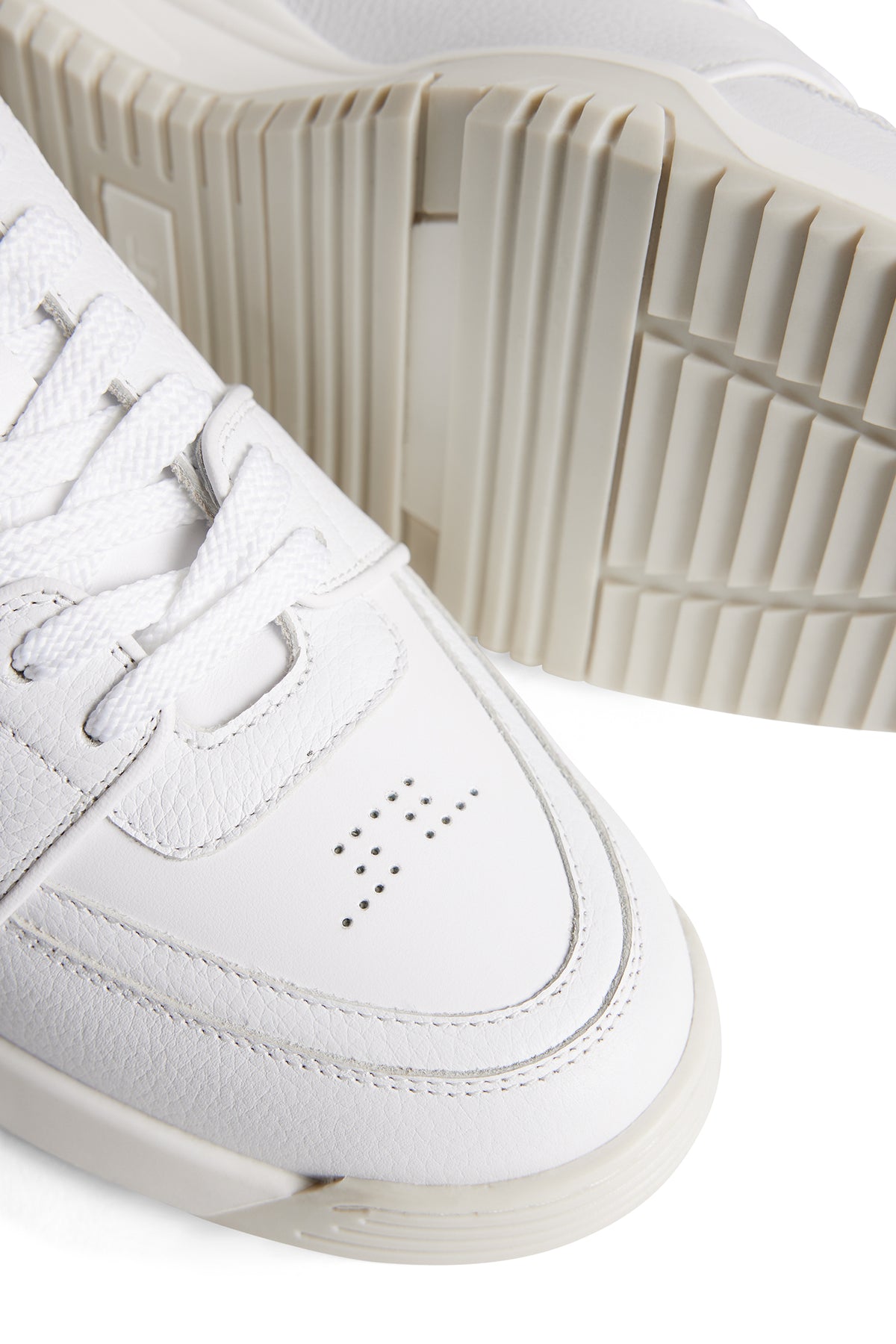 Hoop LT Sneaker in White by J.Lindeberg