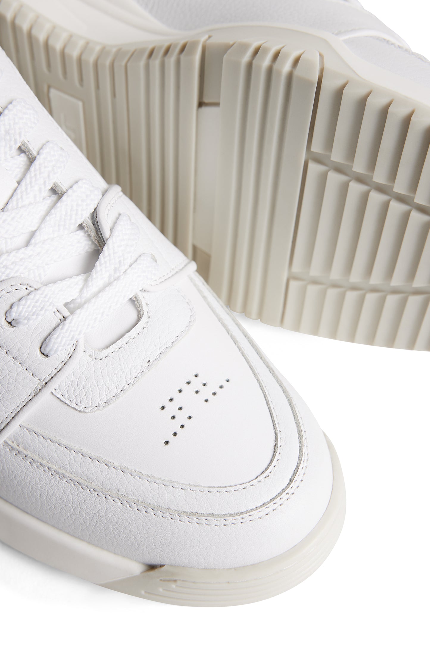 Hoop LT Sneaker in White by J.Lindeberg