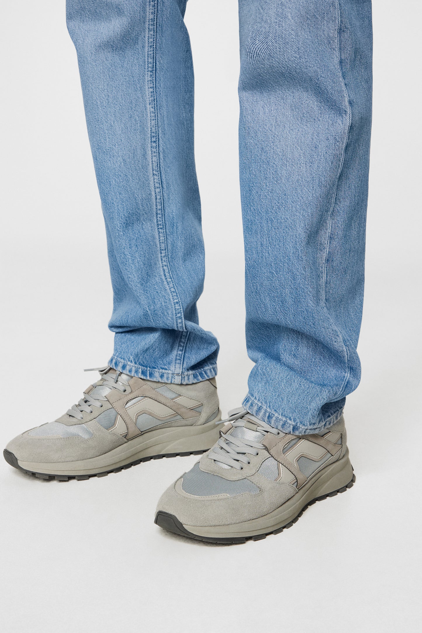 Ares Sport Sneaker in Stone Grey by J.Lindeberg