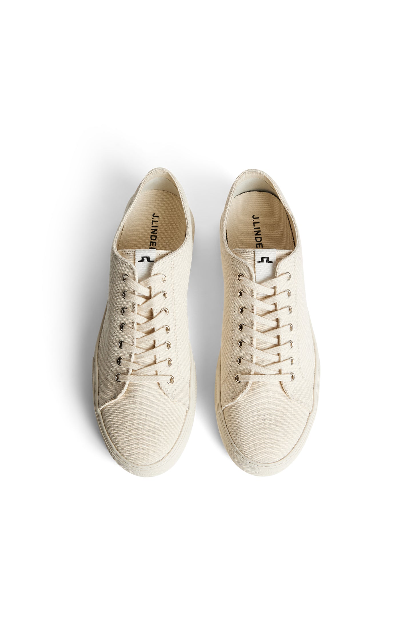 Art Canvas Sneaker in Moonbeam by J.Lindeberg
